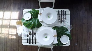1.6K views · 43 reactions | Why not branch out creatively next time you’re setting a table? A setting this impressive doesn’t leaf anything to chance. | IKEA | Facebook