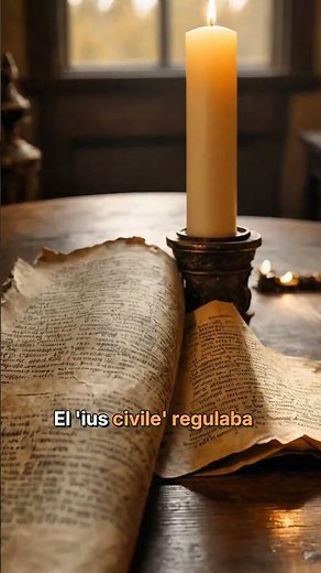Cómo el derecho romano cambió la historia #legadojuridico #iuscivile