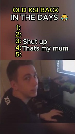 Old KSI Back in the Days 😂