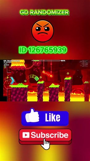GD Randomizer in Geometry Dash #geometrydash #robtop