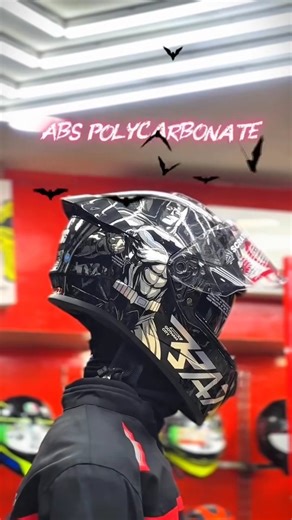 TN-11-BIKERZZZ on Instagram: "The Studds Drifter Batman Edition is a full-face motorcycle helmet featuring bold, official DC Comics Batman graphics on a sleek shell, offering a blend of superhero style and safety with ISI & DOT certifications. It boasts an aerodynamic design, dynamic ventilation, a silicone-coated dual visor, and comfortable, removable liners, making it functional for daily rides while letting riders embody the Dark Knight's spirit 🔥 . . 📎 . . DO VISIT OUR STORE FOR PURCHASE &