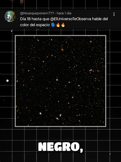 Color real del universo: ¿por qué el espacio no es negro?