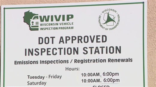 Wisconsin vehicle emission testing; self-service kiosks