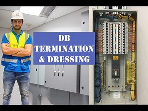 DB (Distribution Board) Wire Termination & Dressing