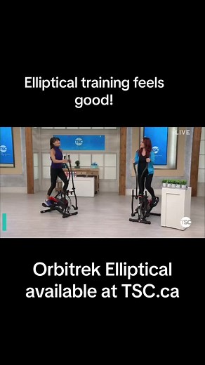Don’t miss out on a great way to get your cardio & strength in with the Orbitrek! Studies prove it!! A study from University of Missouri measured oxygen utilization, lactic acid formation, heart rate, and rating of perceived exertion on an elliptical trainer compared to a treadmill, and found that the elliptical exercise was nearly identical to the treadmill exercise in every respect – but the elliptical trainer creates far less joint impact. Another study compared muscle activity patterns of th