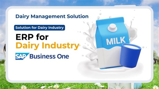 SAP B1 ERP for Dairy Industry | End-to-End Milk Processing Management | Kabeer Consulting Inc