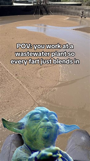 Wastewater Plant Life: Farts Blend In