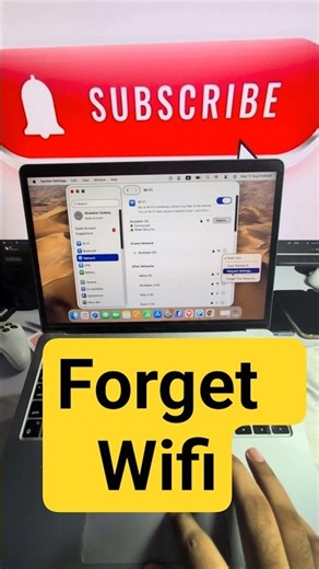 MAC Forget Wifi #Mac #MacTutorial #WiFi #ForgetWiFi #MacTips