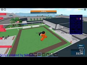PRISON LIFE GAMEPLAY BUT WITH SOME HACK AND H4X SCRIPT