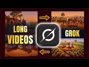 Grok Mobile Trick- Make High Quality Long Videos