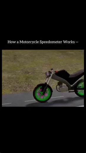knowledge on Instagram: "How a Motorcycle Speedometer Works — The Needle That Translates Motion into Meaning Every time a motorcycle moves, a quiet conversation begins between motion and measurement. As the wheels spin, that rotation is transferred—through a cable or electronic sensor—into signals the speedometer can understand. What looks like a simple needle or number is actually the result of precise engineering turning raw movement into readable speed. In older bikes, a mechanical cable spin