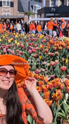 Koningsdag (King's day) in the Netherlands 🧡✨️