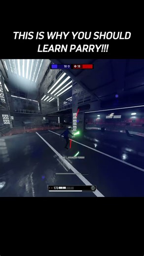 The cleanest parry you’ll ever see in Star Wars: Battefront 2