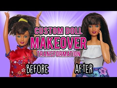Barbie Custom Doll Makeover Transformation (#8: Chewed Up Hands)