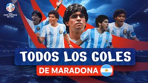 22K views · 1.4K reactions | Diego Armando Maradona jugó tres CONMEBOL Copa América™ y dejó su marca en el torneo de selecciones más antiguo del mundo. El Pibe anotó cuatro goles: uno en 1979 con la camiseta 6 y tres en 1987, ya campeón del mundo y con la 10. | Copa América | Facebook