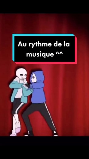 Au même rythme que la musique dans Undertale