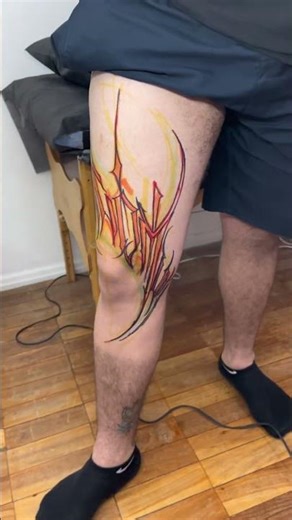 Freehand lettering tattoos