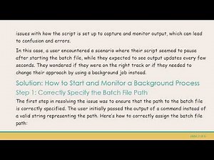 How to Start a Background Process in PowerShell Efficiently