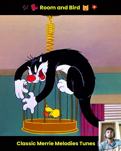 5.3K views · 243 reactions |  Room and Bird | Sylvester Sneaks, Tweety Speaks, Granny Strikes! | Merrie Melodies | Childhood Cartoons | Facebook