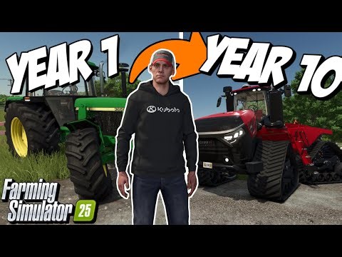 Building the Ultimate 10 Year Riverbend Springs Farm Supercut Pt1 | Farming Simulator 25