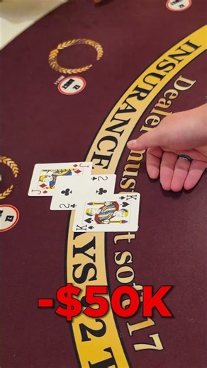 $50,000 ON A SINGLE HAND! 😱