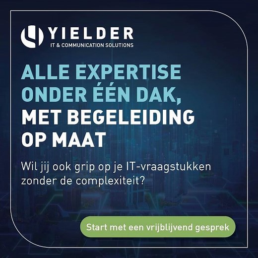 Grip op je IT-vraagstukken | Yielder IT & Communication Solutions