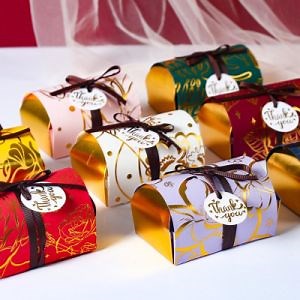 [Hot Item] Wedding Favor Candy Box Packaging Gift Boxes Wedding Party Decoration Supplies