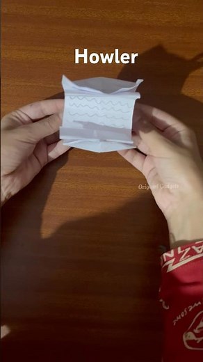 Origami Howler | Easy Origami Howler from Harry Potter Movies | Please like and subscribe 👍👍