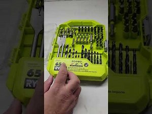 Ryobi 65 pc drill and driver set review