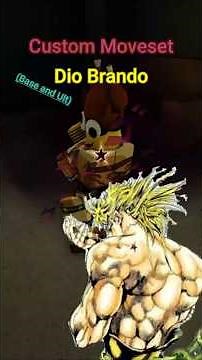 Dio Brando Custom Moveset in JJS #jjs #roblox #jujutsushenanigans #jujutsushenanigans #dio