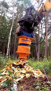 Automatic speed/torque adjustment (built-in long lasting 2-speed planetary gearbox) #stumpgrinding #forestry #heavyequipment | Dipperfox