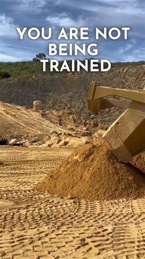 Becoming an operator means being able to simultaneously follow an instruction and know how to carry out that task, do it well and on your own. It’s not pretending, it’s not reversing once or getting one bucket of material, or just driving around in circles that isn’t an operator! Make sure your actually being trained. #fifo #mining #machinetraining #machinetickets #moxy