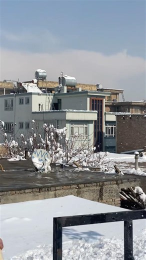 Life in Kabul After Snow | Beautiful Winter Moments 🏠❄️#kabul #snow #winter er