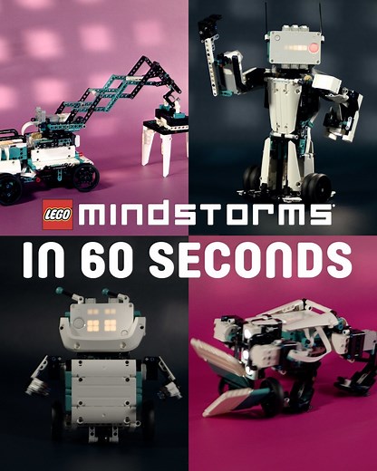 Think you know LEGO MINDSTORMS? Think again! 🤖 https://lego.build/Mindstorms | LEGO