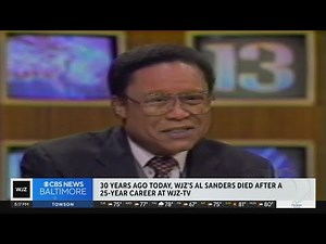 30 years ago, anchor Al Sanders died after 25-year career at WJZ