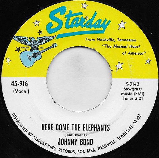 Johnny Bond - Here Come The Elephants