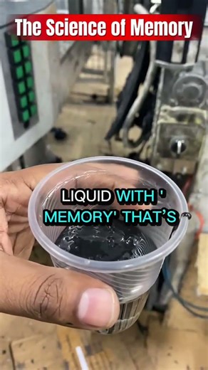 Unbelievable Polymer: Liquid That Remembers Its Shape