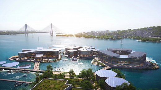Inside Busan’s sustainable and climate-resilient floating city Oceanix