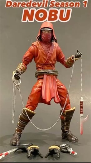 Custom Marvel Legends NOBU#daredevil #customactionfigures #marvellegends #actionfigures #marvel #fyp