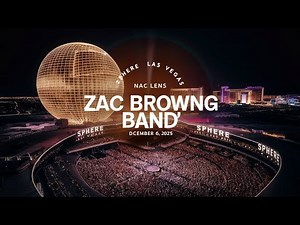Zac Brown Band LIVE Sphere Las Vegas Dec 6 2025 — Full Concert Highlights & Recap