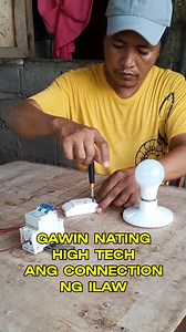 Gawin nating High Tech ang ating Lighting Connection. #explore #tips #electricianscreativediaries | Electrician's Creative Diaries