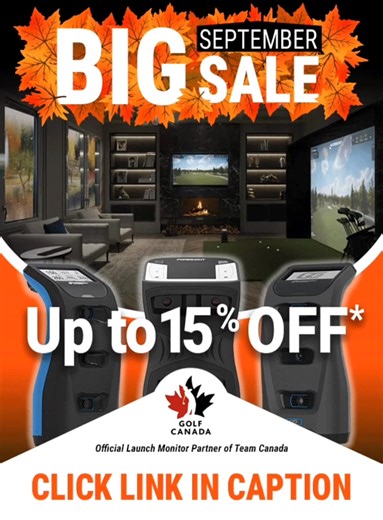 🍂 Don’t let the cold stop your game. Play year-round with a Foresight Sports Canada golf simulator — trusted by Team Canada. ⛳ Up to 15% off select technologies & enclosures 📦 Order by Sept. 30 → Ships within 10 business days 👉 Shop the Fall Sale now: https://foresightsports.ca/lp/big-september-sale-SM/?utm_source=September Sale&utm_medium=September Sale&utm_campaign=Facebook&utm_term=September 2025 Offer ends Sept. 30. | Foresight Sports Canada