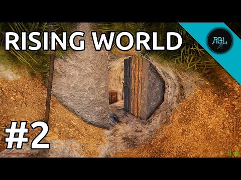 Rising World [EP-2] - Open World Survival Gameplay - NEW VERSION