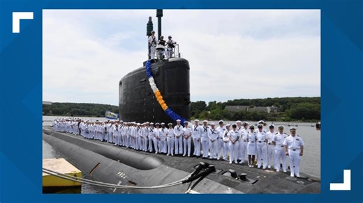 USS Delaware submarine returns to Connecticut after 6-month deployment