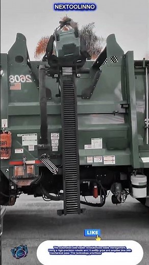 Skill Machine Advanced Trash Can Lifting Automatic Robot Arm System