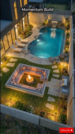 Natural Pond-Style Pool Transformation 🌿🌊 | Backyard Turned Into a Private Oasis