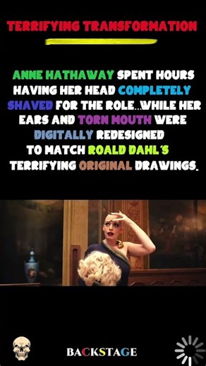Anne Hathaway Was COMPLETELY Transformed for The Witches!
