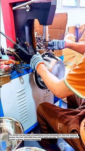Automatic Pot Handle Riveting Machine – High Precision