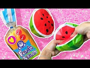 ¡Haz SQUISHIES de PAPEL 3D! ❤️ Squishy Makeover