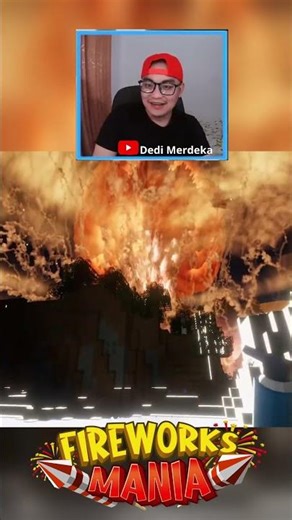 NUKLIR DI MINECRAFT #fireworksmania #fireworks #kembangapi #tahunbaru2026